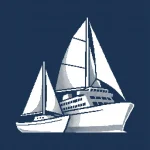 Maquette de ferry à voile zéro émission de Sailcoop pour la liaison Corse